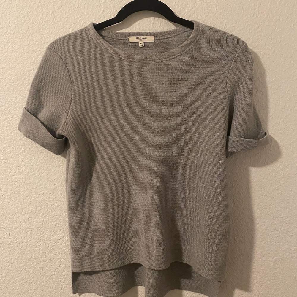 Madewell grey top